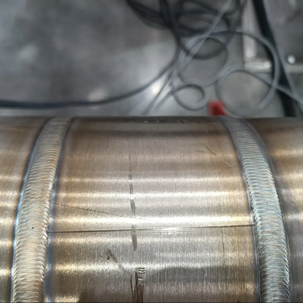 Chemical pipe welding